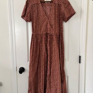 christy dawn ‘dawn dress in rooibos harvest’ size small